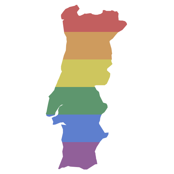 LGBT Portugal Flag