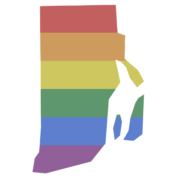 LGBT Rhode Island Flag