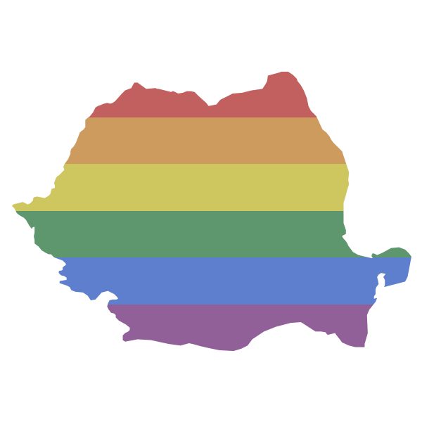 LGBT Romania Flag