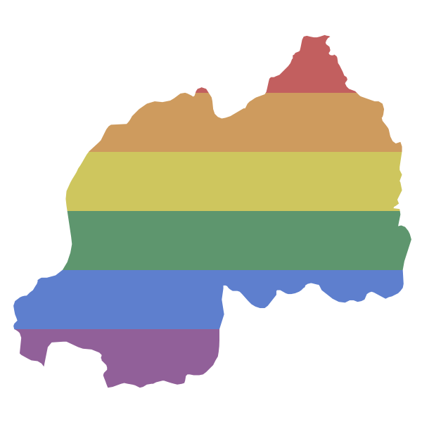 LGBT Rwanda Flag
