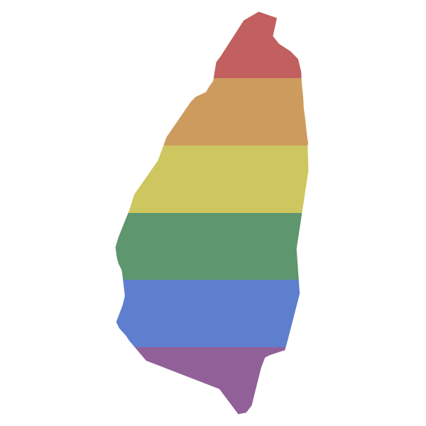 LGBT Saint Lucia Flag