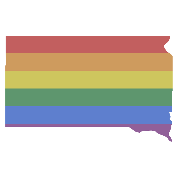 LGBT South Dakota Flag