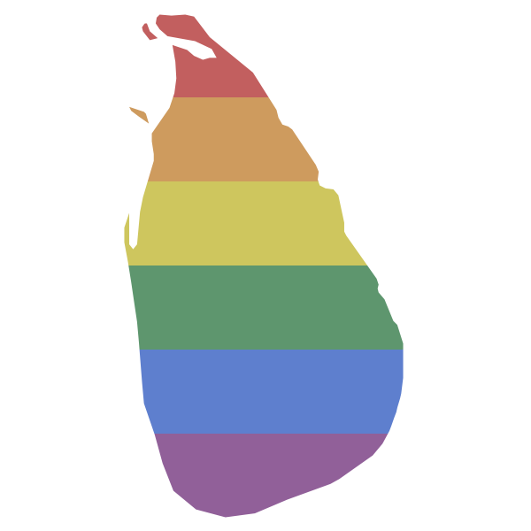 LGBT Sri Lanka Flag