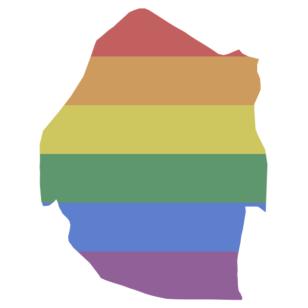 LGBT Eswatini Flag