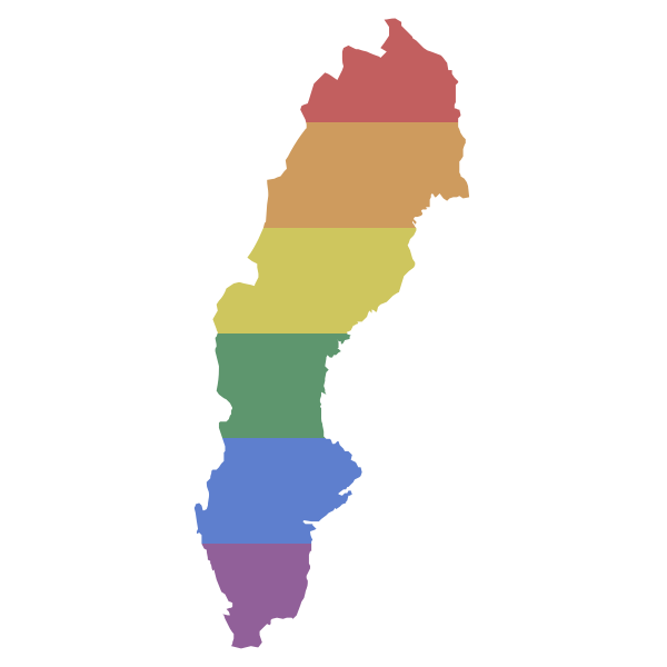 LGBT Sweden Flag