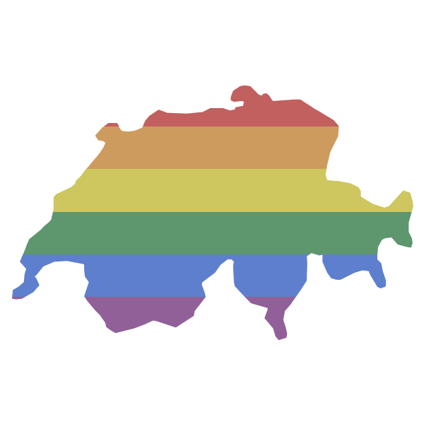 LGBT Switzerland Flag