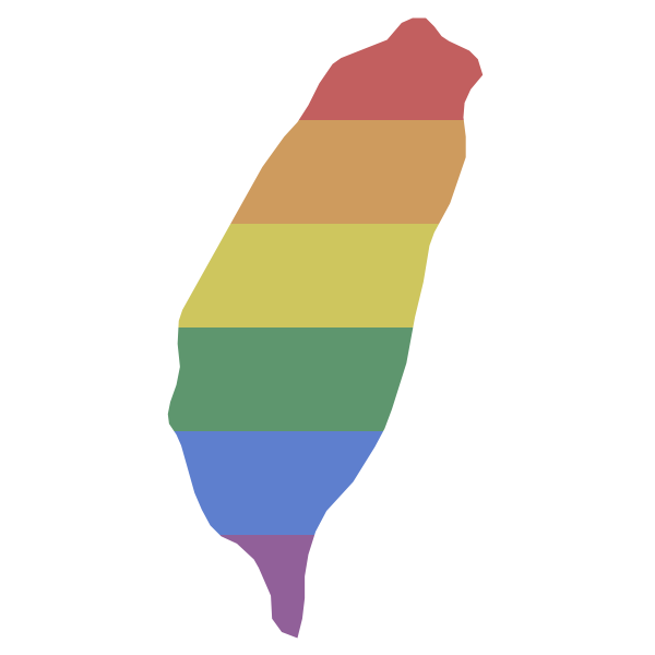LGBT Taiwan Flag