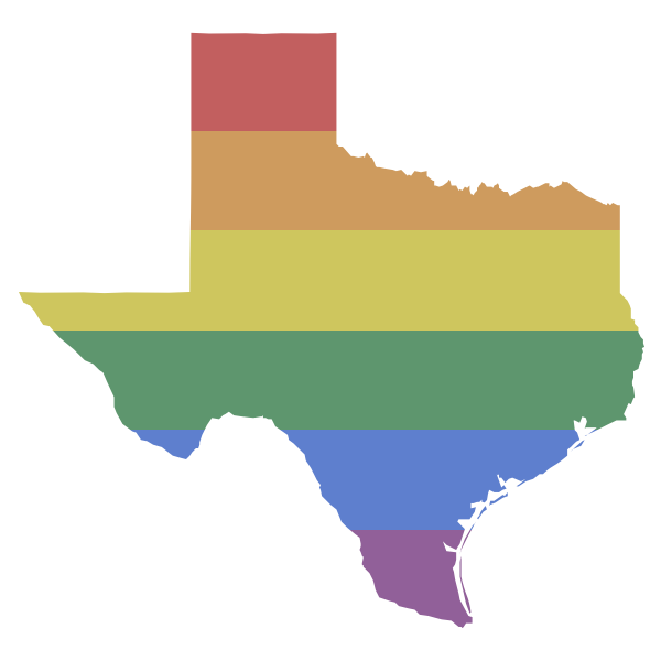 LGBT Texas Flag
