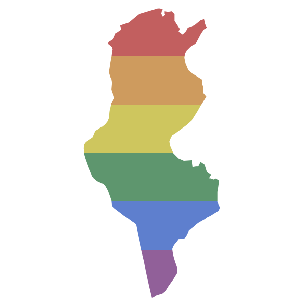 LGBT Tunisia Flag