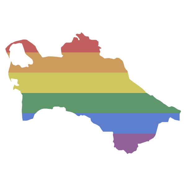 LGBT Turkmenistan Flag