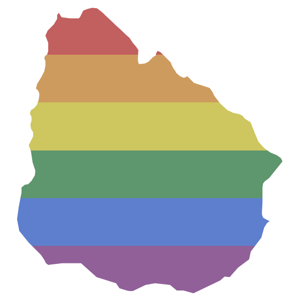 LGBT Uruguay Flag