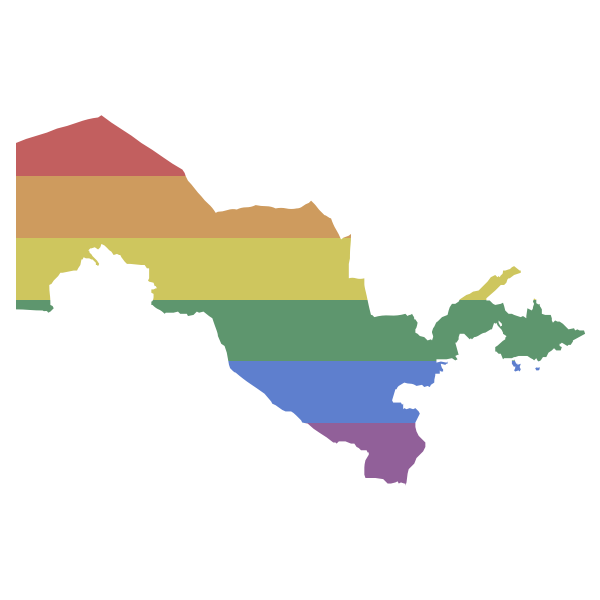 LGBT Uzbekistan Flag