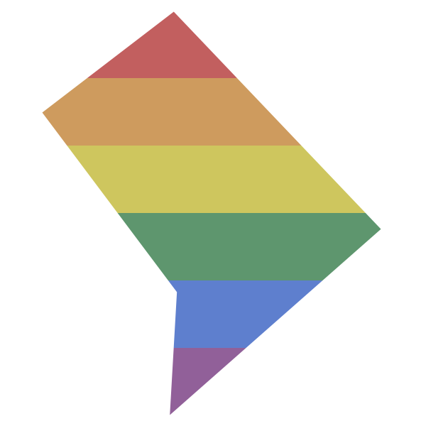 LGBT Washington, D.C. Flag
